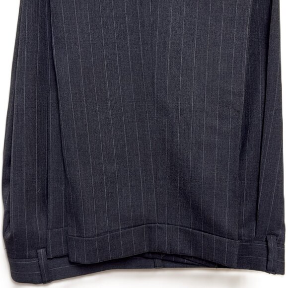 Polo Ralph Lauren Pants Men's 34x32 Gray 100% Wool Dress Slacks Classic Fit - Picture 4 of 16
